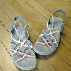 Skechers Memory Foam Sandals Size 8